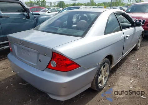 2005 Honda Civic Ex из США, поврежденный, VIN 1HGEM22995L044345